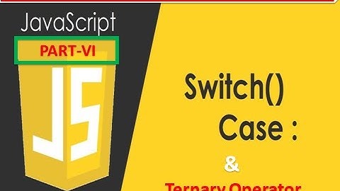M2-R5 Web Designing & Publishing | switch...case statement in JavaScript | programmingpro