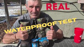 Beeswax Waterproofing -  REAL Test on Leather Boots