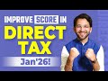 5 ways to score exemption in DT | Jan'26 | CA Final | CA Shubham Singhal