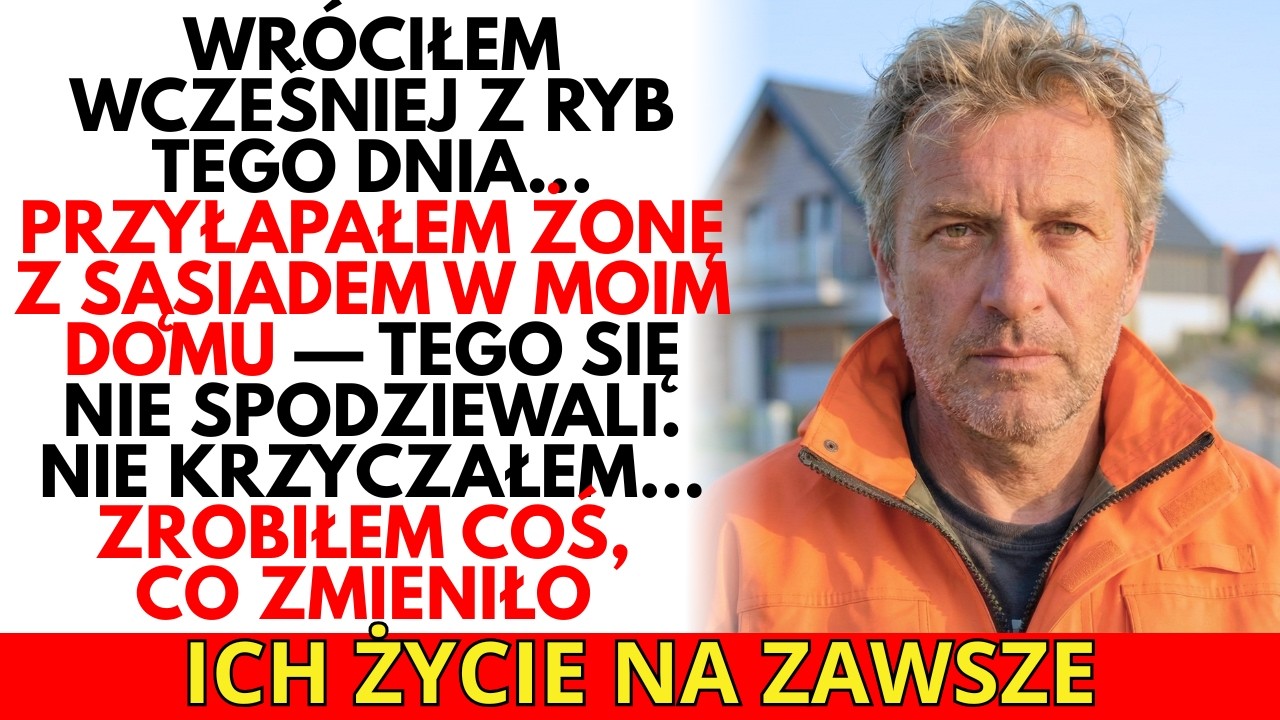 PRZYŁAPAŁEM ŻONĘ Z SĄSIADEM w moim domu — tego się nie spodziewali. Nie krzyczałem—ZROBIŁEM GORSZEGO