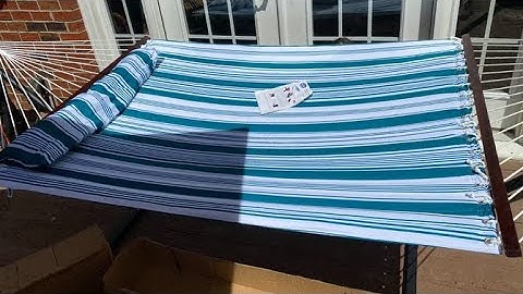 Cool Area 2 Person Hammock Review, Awesome hammock  So easy to assemble