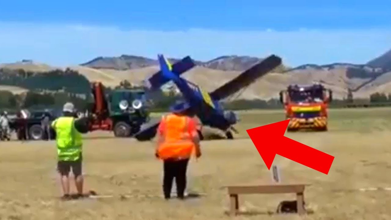 Plane FLIPS Over During Landing Daily dose of aviation YouTube
