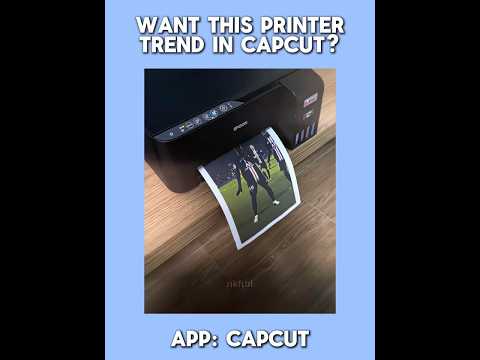 Printer Trend Tutorial CapCut  Printer Trend Tutorial CapCut