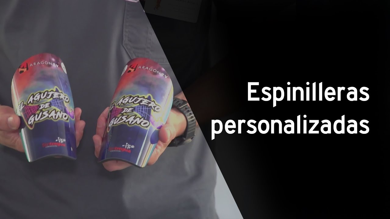 Nos hacen unas espinilleras personalizadas en Podoactiva! - YouTube