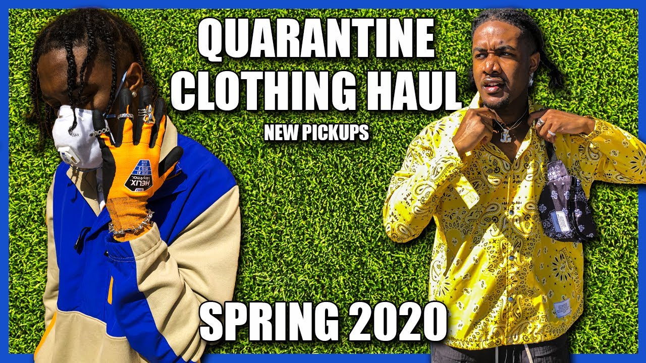 EVERYTHING I’ve BOUGHT DURING QUARANTINE | Men’s Spring Fashion Clothing Haul 2020