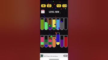Water Sort Puzzle level 1839