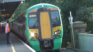 First Day Of Thameslink - Class 377 Electrostars At Haywards Heath