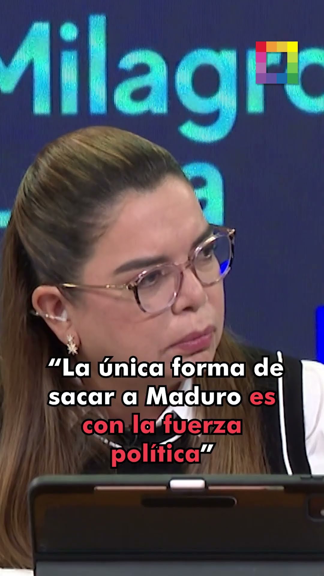 La única forma de sacar a Maduro es con la fuerza política, no con gestos #Venezuela #NicolásMaduro