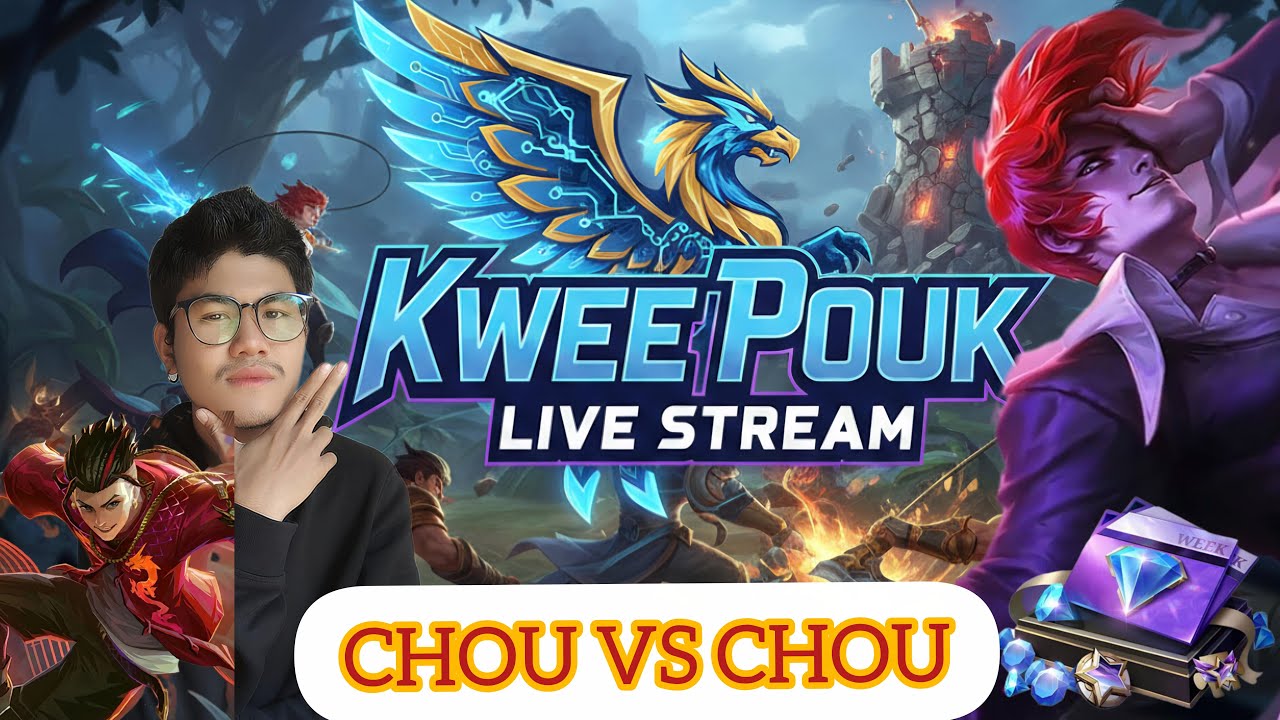 Chou Vs Chou တီးပြီး Week pass 2 pass ယူမယ်🤪💖
#Mlbb
#Mobilelegendsbangbang
#Mlbbppd