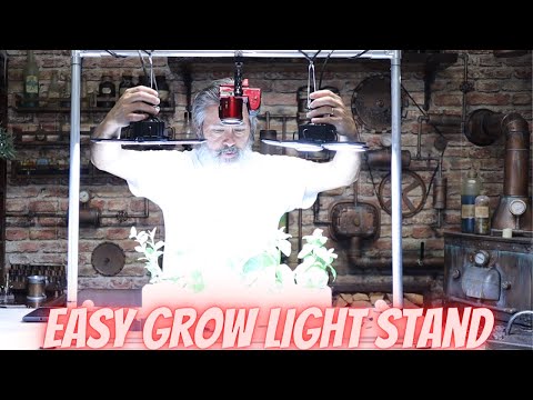 DIY Grow Light Stand Kit - Maker Pipe