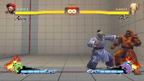 Gen Unblockable vs Cody and Akuma