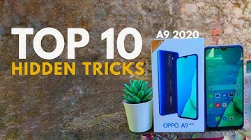 OPPO A9 2020 Top 10 Hidden Features Trick & Tips | Hindi