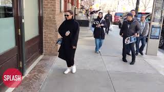 Alicia Vikander Is All Smiles Leaving Tribeca Film Center