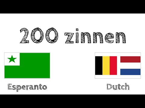 200 zinnen - Esperanto - Nederlands