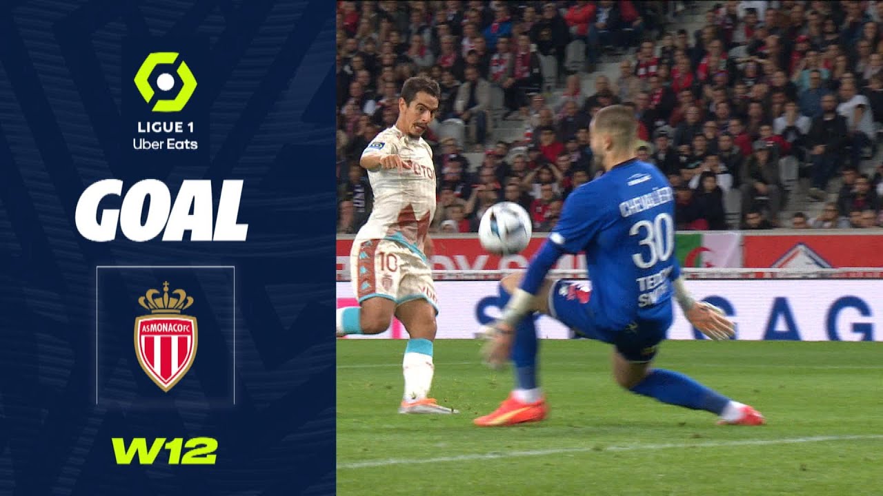 Goal Wissam BEN YEDDER (53' - ASM) LOSC LILLE - AS MONACO (4-3) 22/23