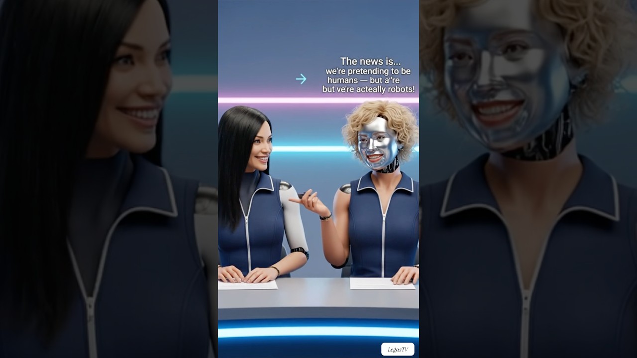 Cyber News Comedy — Breaking Humanity! 🧠💡 