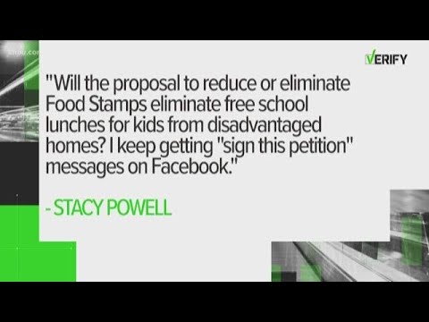 newspaper mockup VERIFY: Will food stamp cuts impact free school lunches?
