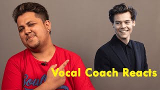 Vocal Coach Reacts to Harry Styles   Cherry Official Audio | muzikclass