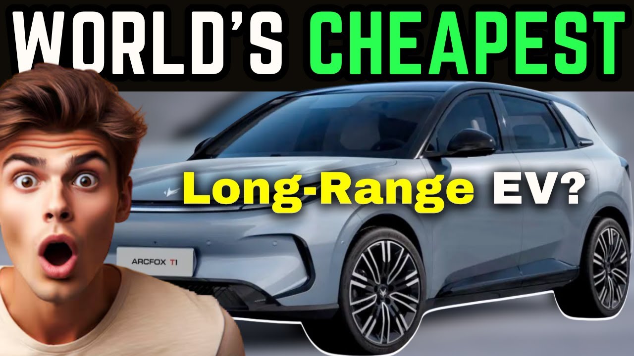 World’s Cheapest Long-Range EV? BAIC Arcfox T1 Launches at Just $9,600 with 425km Range!