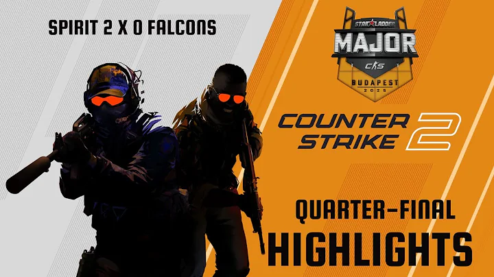 FALCONS ARE OUT! Donk and Spirit SWEEP NiKo and m0NESY 2-0! 🧹Quarter-final