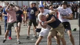 Breaking News Crash Suporter England Inggris, Francis And Rusia 2016 Hd