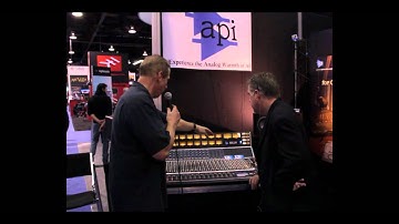 API 1608 Motorized Fader Automation System - NAMM 2012 - Musicianews