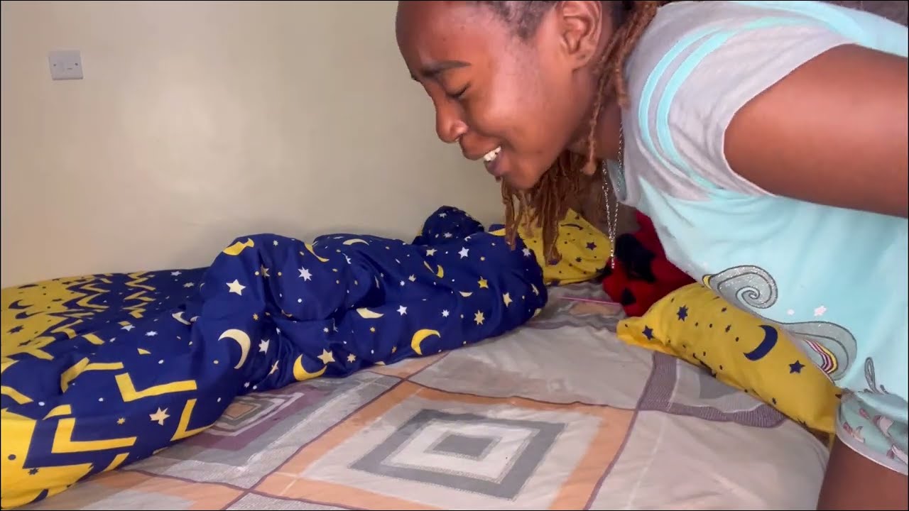 I peed in Tiffydolly’s bed ..she really got mad  😡😡