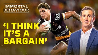 Joey believes Reece Walsh's contract is a nobrainer: Immortal Behaviour  EP03 | NRL on Nine