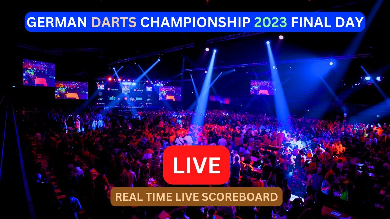 2023 German Darts Championship LIVE Score UPDATE Today Final Day European Tour 13 LIVE Oct 15 2023