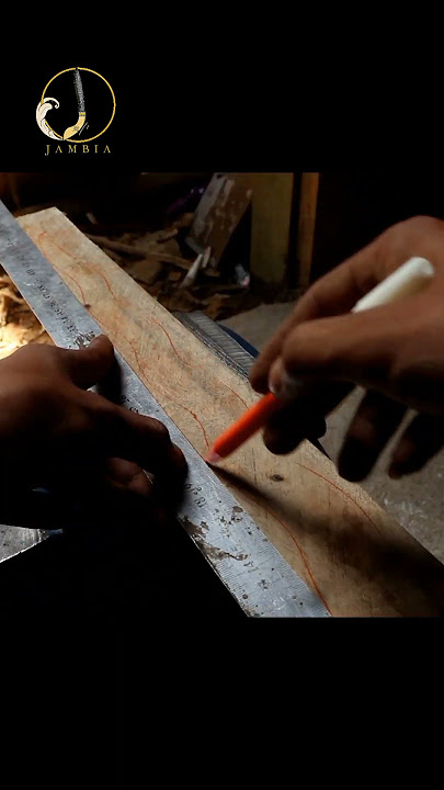 proses pembuatan selongsong keris #shorts #youtubeshorts #wood #woodworking