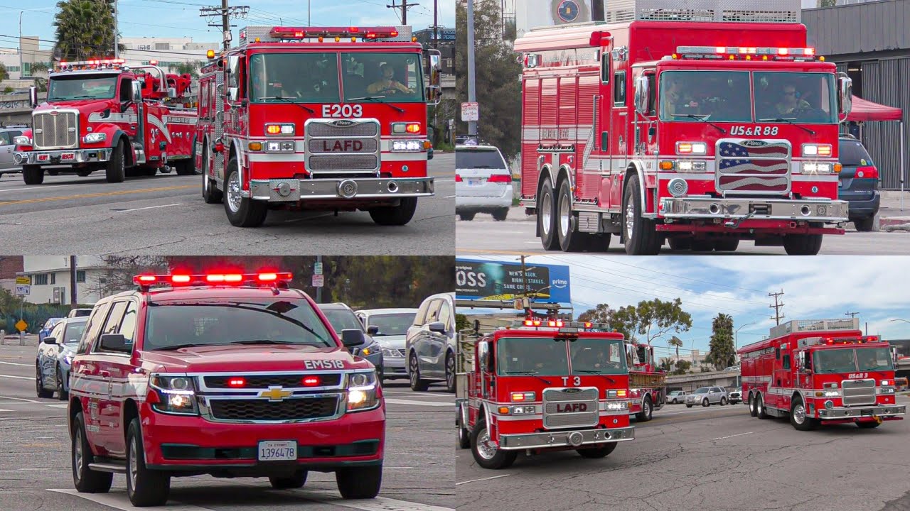 LAFD Technical Rescue Response: Mid-City (FS58)