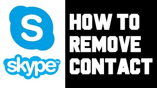 Skype How To Remove Contacts - How To Remove Contacts From Skype List Instructions, Guide, Tutorial screenshot 3