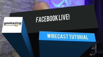 How to Use Facebook Live in Wirecast for Video