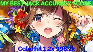 (osu!mania) Colorful 1.2x 998.2k