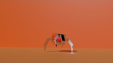Blender Spider|Blender 3D #polyfjord #blender