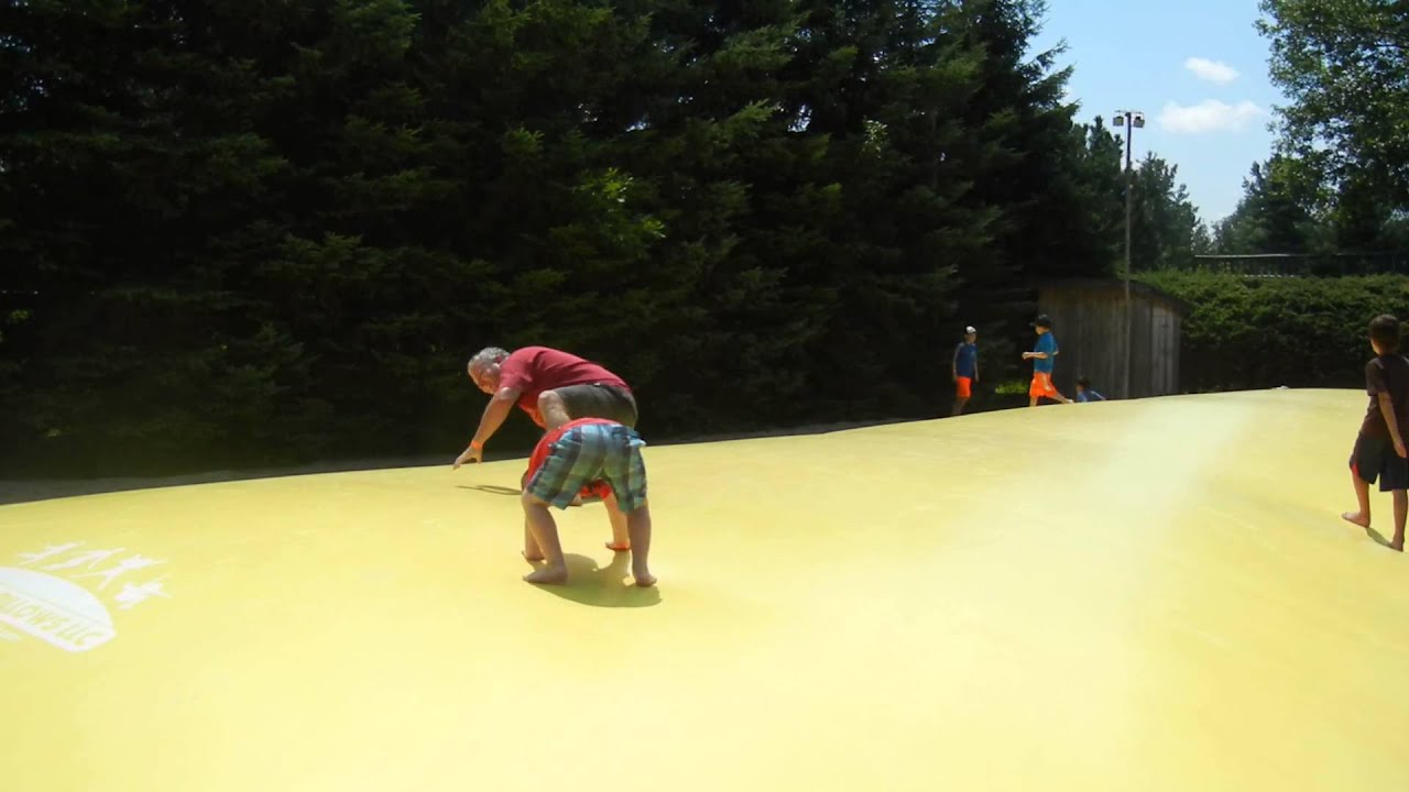 Saunders Farm Jumping Pillows YouTube