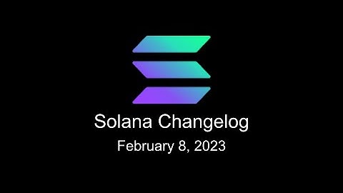 Solana Changelog - February 8, 2023 - Program cost improvements, SIMD-22, and Space Operator