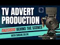 Tv advert production behind the scenes