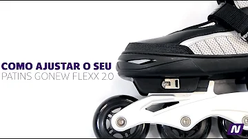 Como ajustar o tamanho do patins Oxelo?