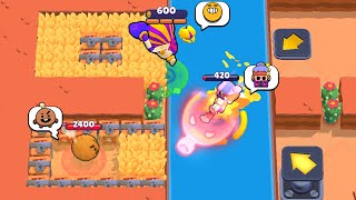 PRO  Brawl Stars Funny Moments  Wins  Fails ep, lucky jump vs noob aim super otis vs fang. 842, .