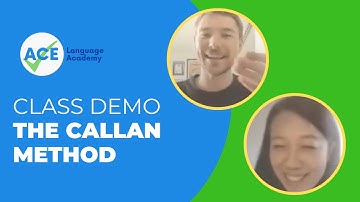 Class Demonstration of the Callan Method with our amazing student Alisa