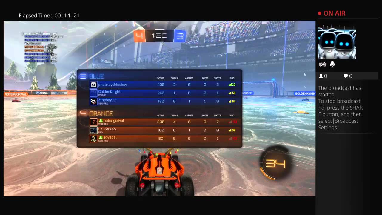 Rocket League Winter Event