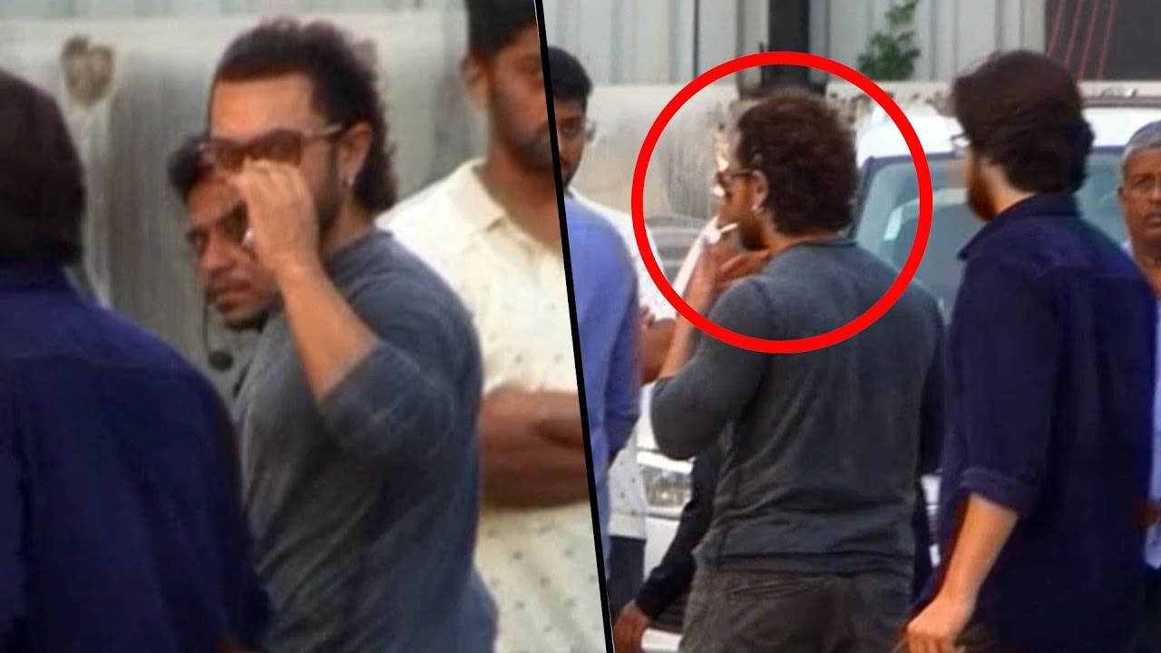 Aamir Khan SMOKING Cigaratte In Public | CAUGHT - YouTube