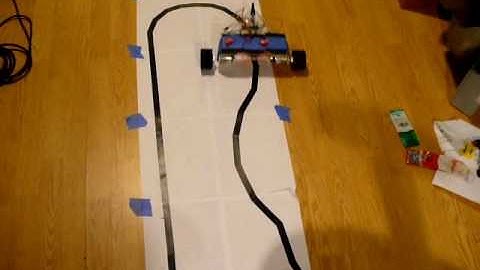 PICAXE Line Following Robot - Draft 1