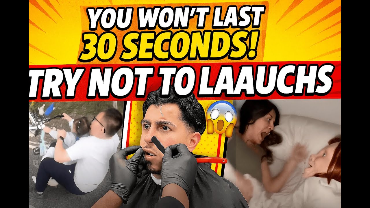 “Try Not to Laugh: Hilarious Fails, Barber Pranks & Scare Reactions! 😂💈