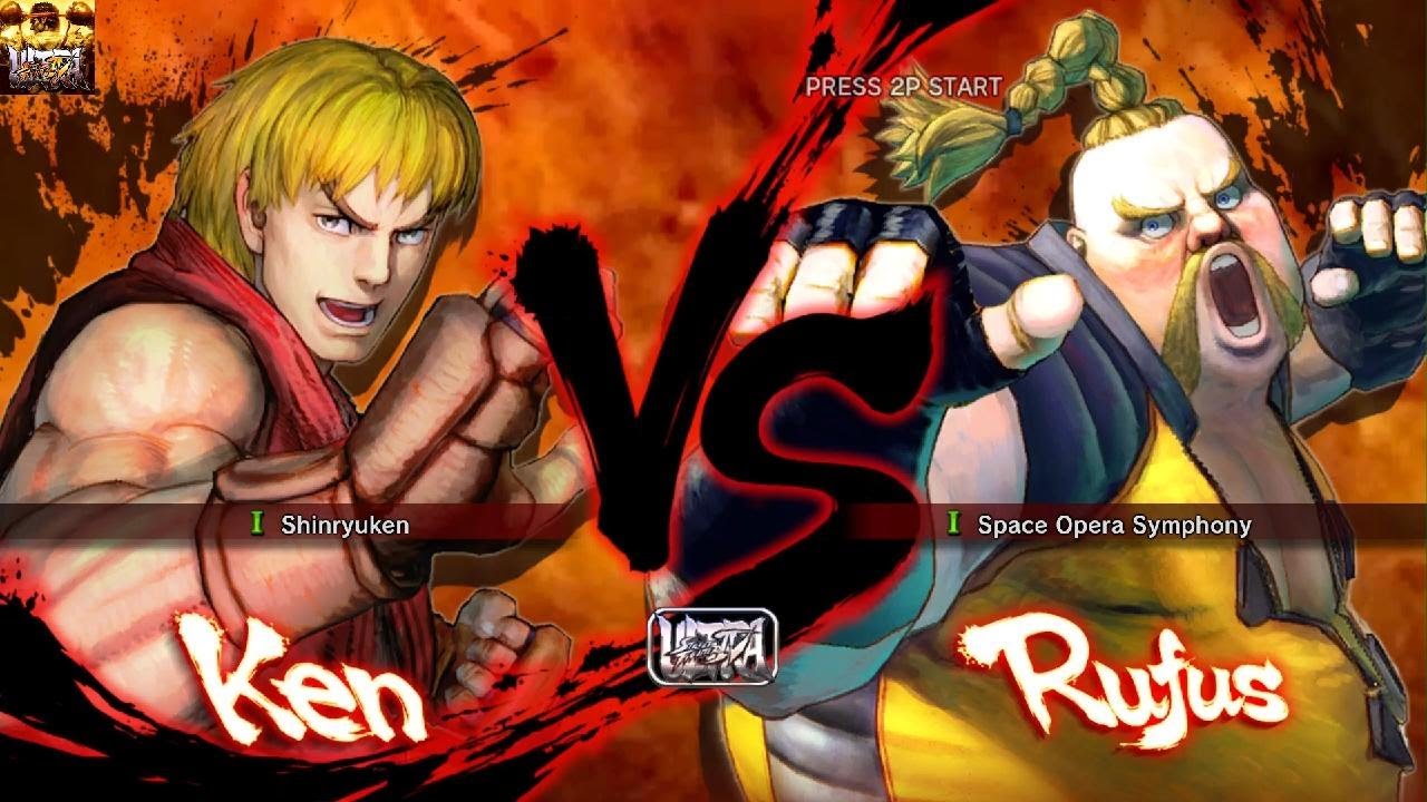 Ultra Street Fighter IV - Ken vs. Rufus Rival Battle