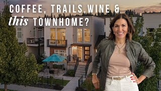Inside Spokane’s Most Walkable Neighborhood | Kendall Yards Townhome Tour