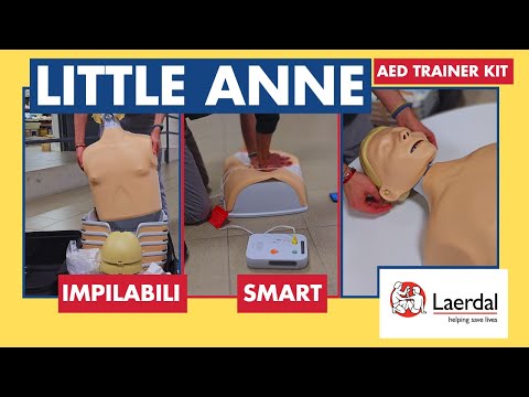 Little Anne - AED Trainer Kit | Manichini impilabili! | @LaerdalMedical