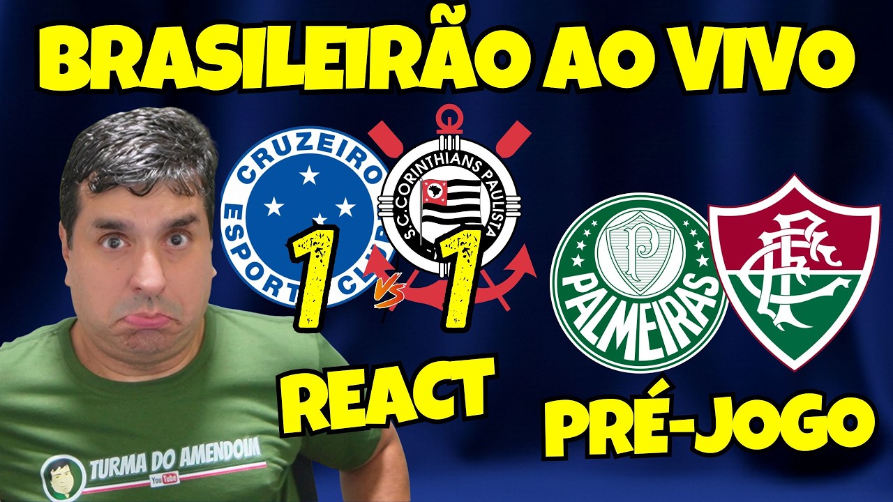 AO VIVO | PALMEIRAS X FLUMINENSE | BRASILEIRÃO 2026 | PRÉ-JOGO