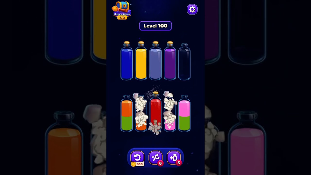 Magic Sort Level 100 | Puzzle Gameplay 